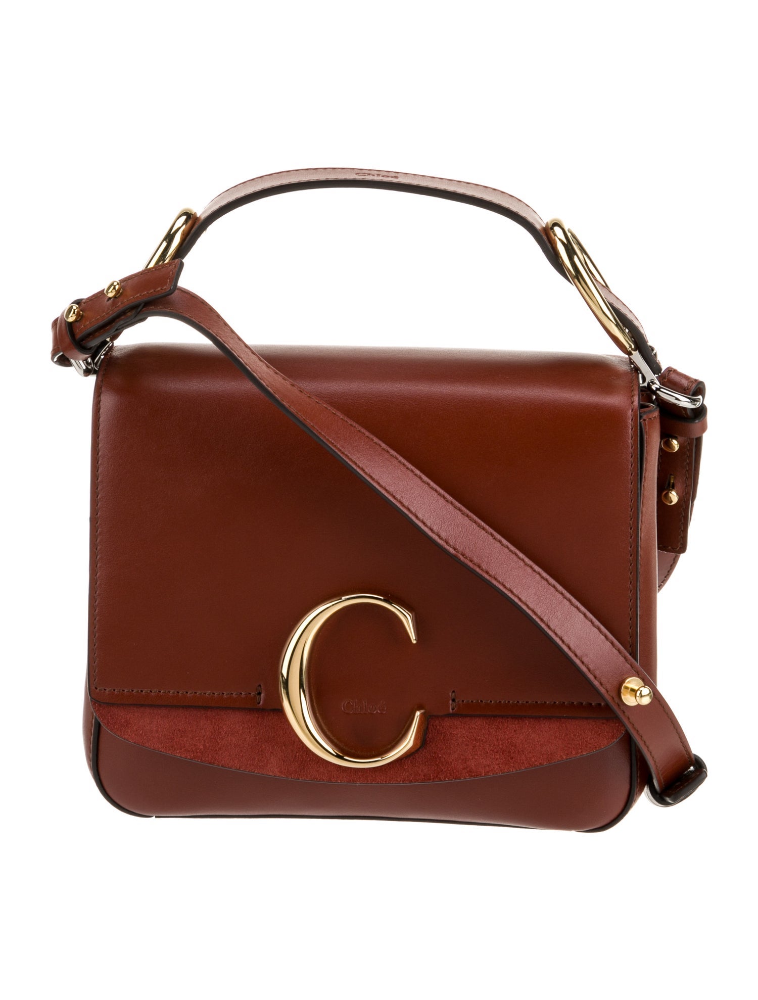 Chloé Leather Top Handle Bag