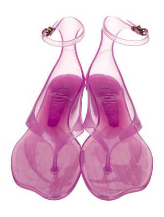 Chloé PVC Sandals