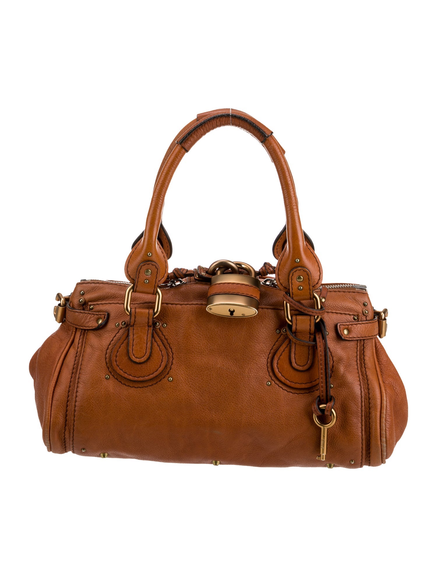 Chloé Leather Paddington bag Medium