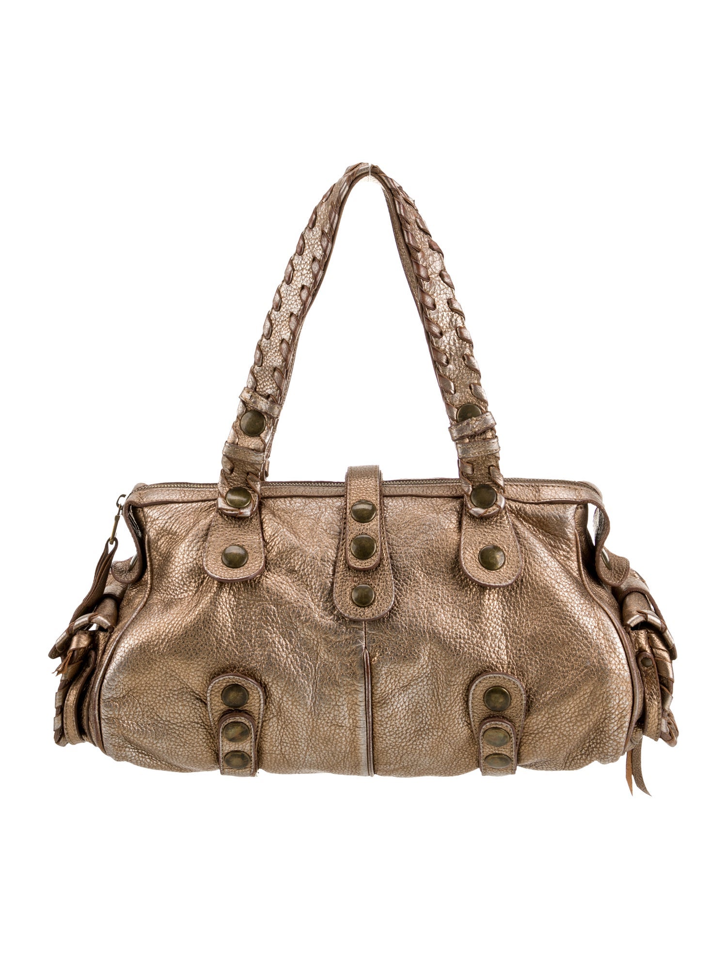 Chloé Leather Silverado leather handbag Large