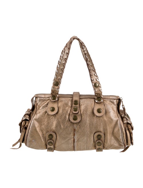 Chloé Leather Silverado leather handbag Large