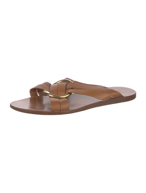 Chloé Leather Slides