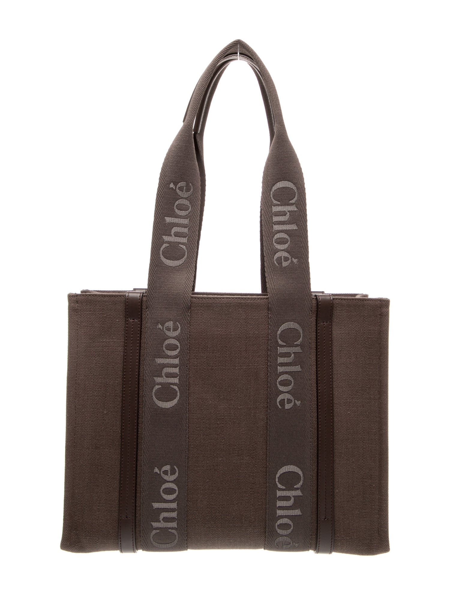 Chloé Canvas Chloe Woody Medium