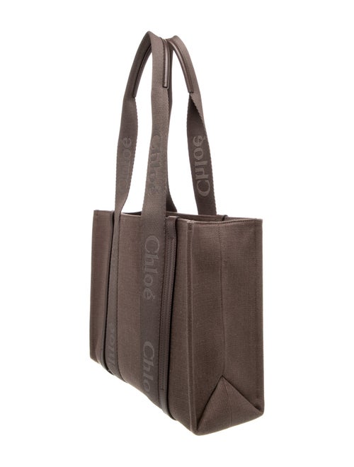 Chloé Canvas Chloe Woody Medium