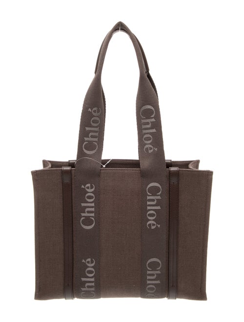Chloé Canvas Chloe Woody Medium