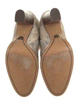 Chloé Snakeskin Animal Print Sock Boots