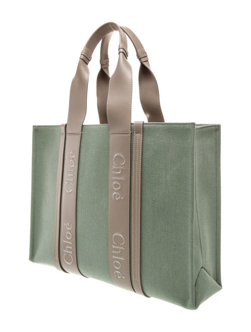 Chloé Canvas Chloe Woody Medium