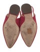 Chloé Suede Scalloped Accent Ballet Flats