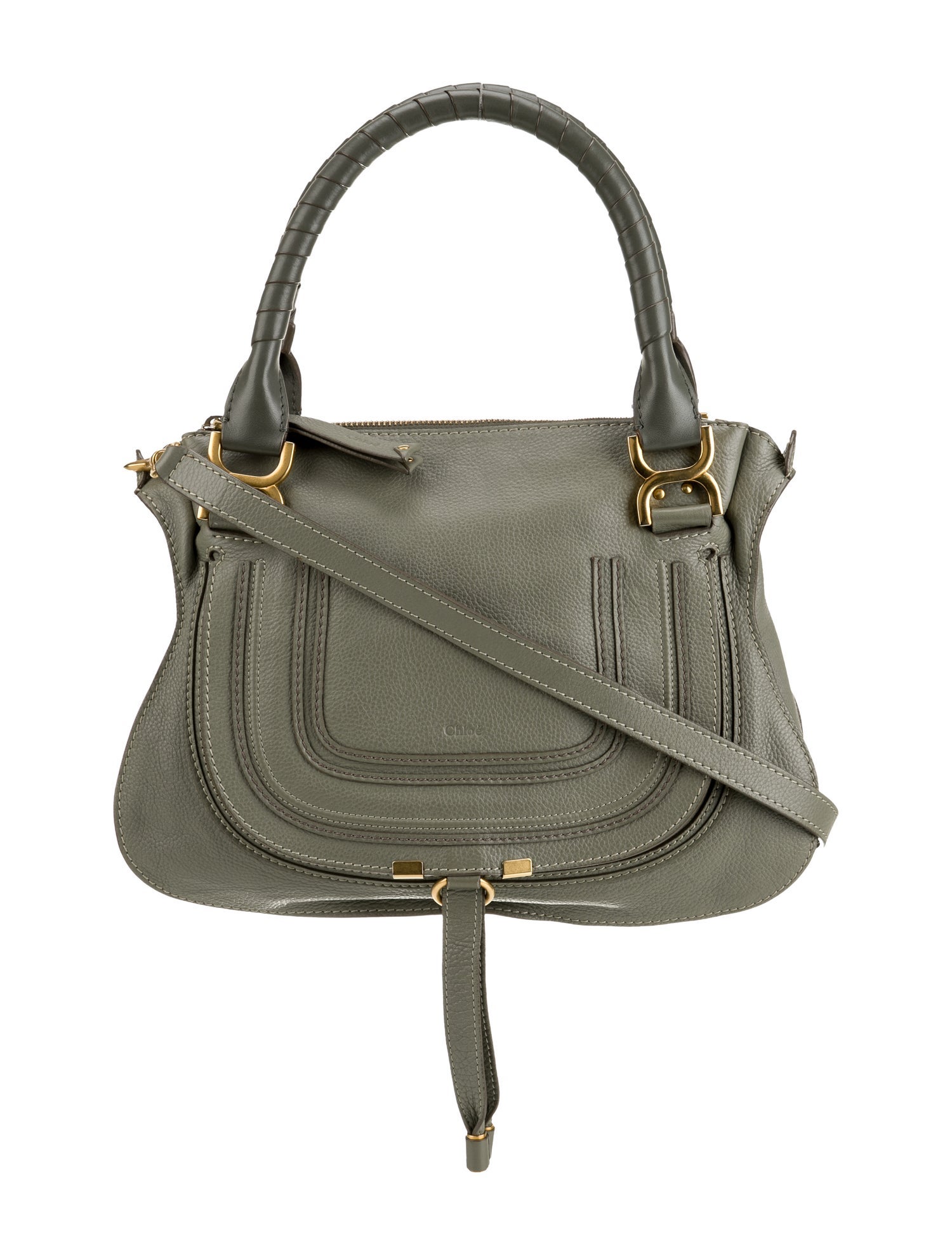 Chloé Leather Marcie Shoulder Bag