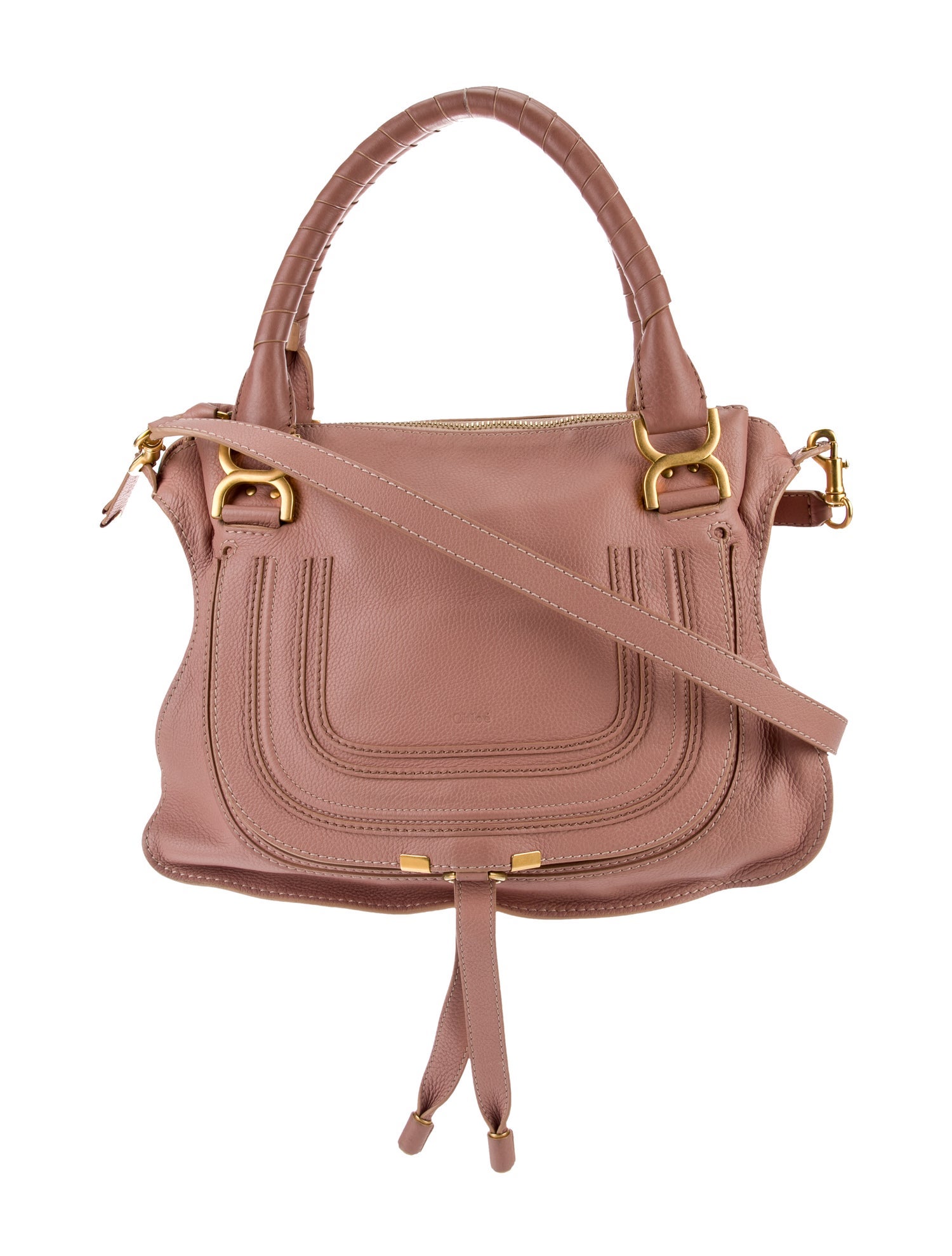 Chloé Leather Marcie Shoulder Bag