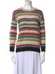 Chloé Mohair Striped Sweater