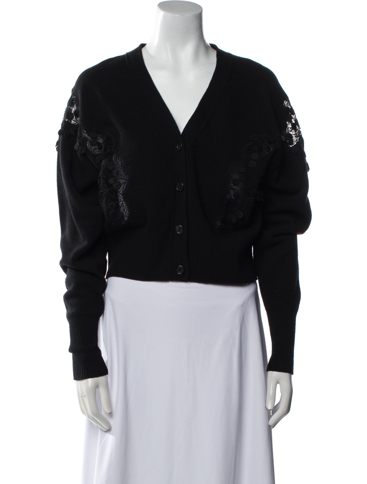 Chloé Merino Wool V-Neck Sweater