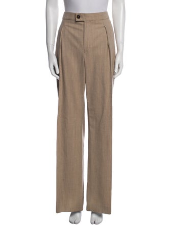 Chloé Virgin Wool Wide Leg Pants