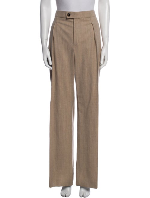 Chloé Virgin Wool Wide Leg Pants