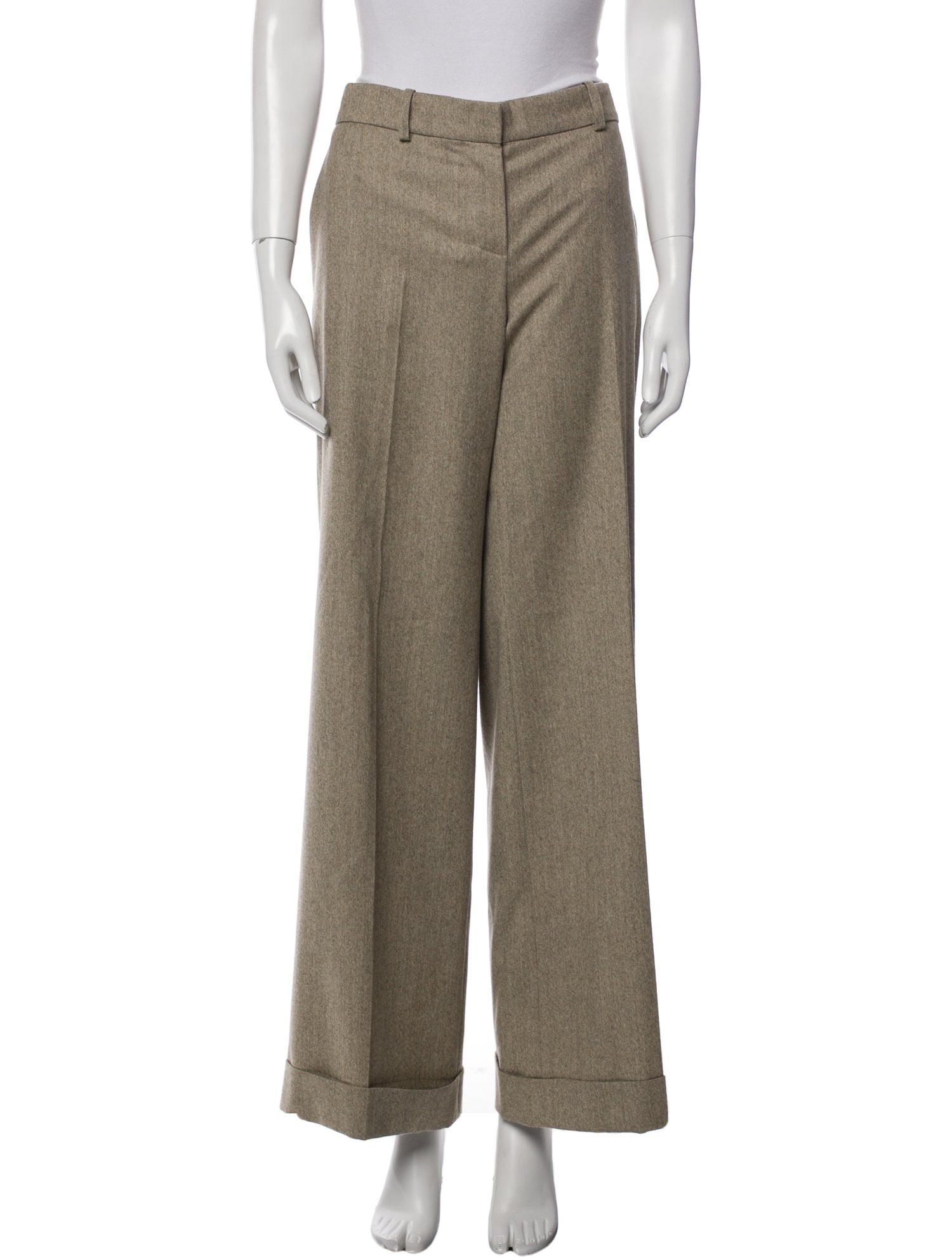 Chloé Wool Wide Leg Pants