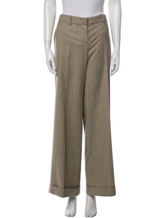 Chloé Wool Wide Leg Pants