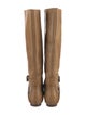 Chloé Leather Riding Boots