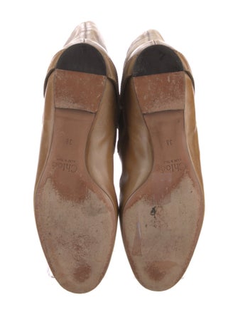 Chloé Leather Riding Boots
