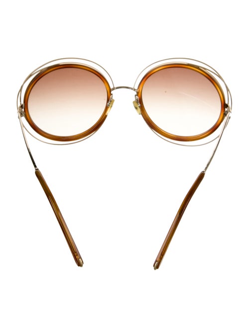 Chloé Round Gradient Sunglasses