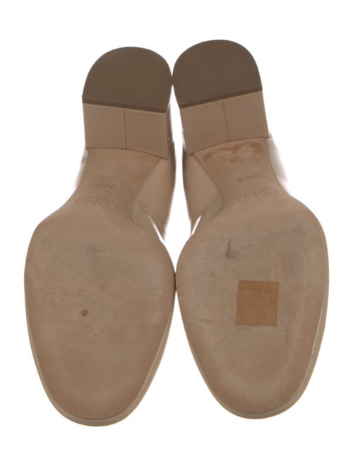 Chloé Patent Leather Scalloped Accent Pumps