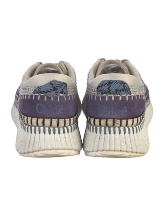 Chloé Colorblock Pattern Sneakers