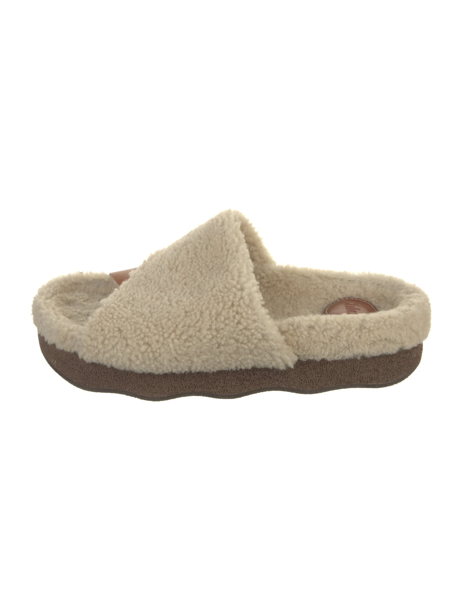 Chloé Shearling Slides