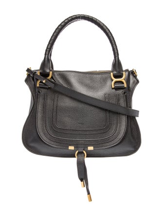 Chloé Leather Marcie Shoulder Bag Medium