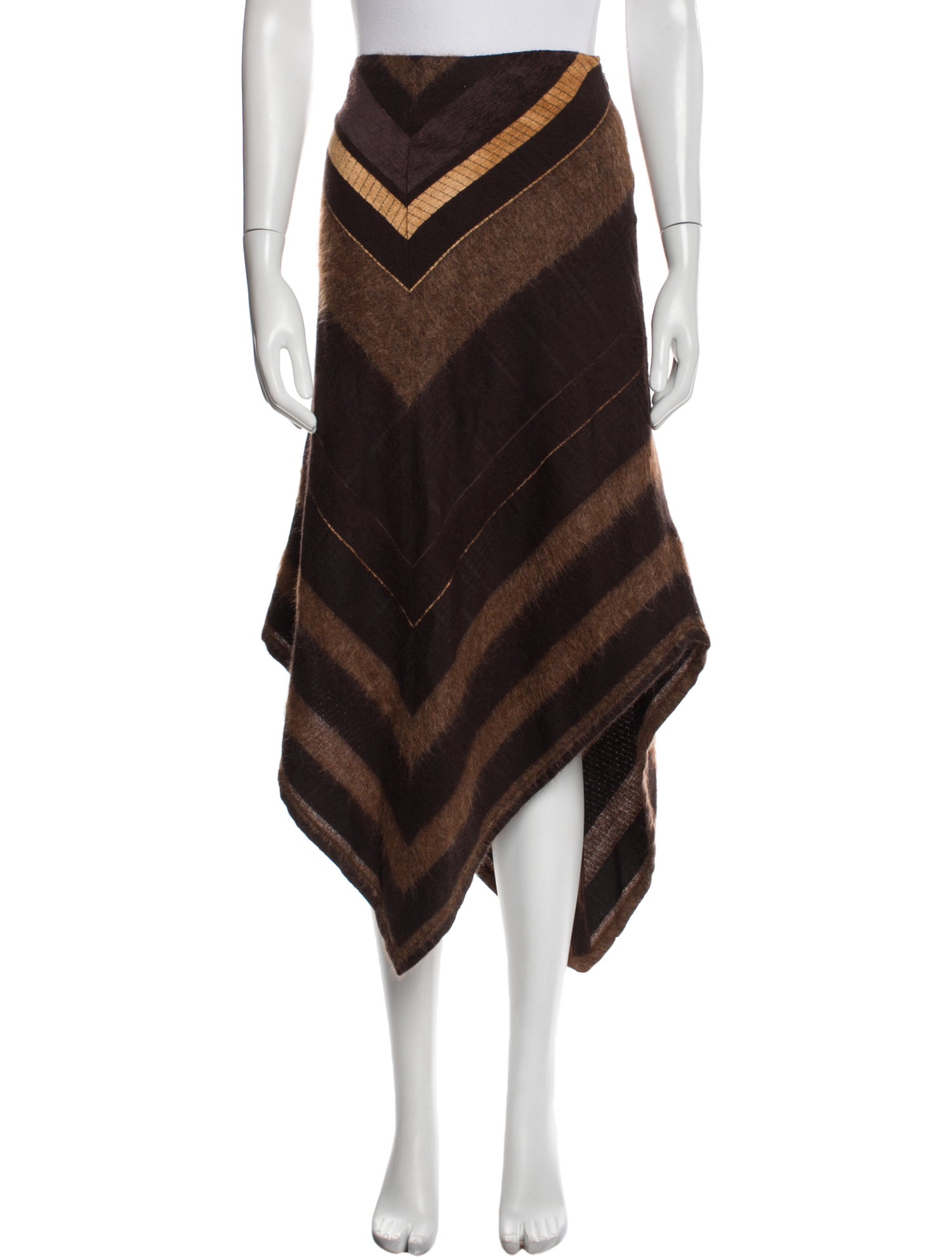 Chloé Wool Midi Length Skirt