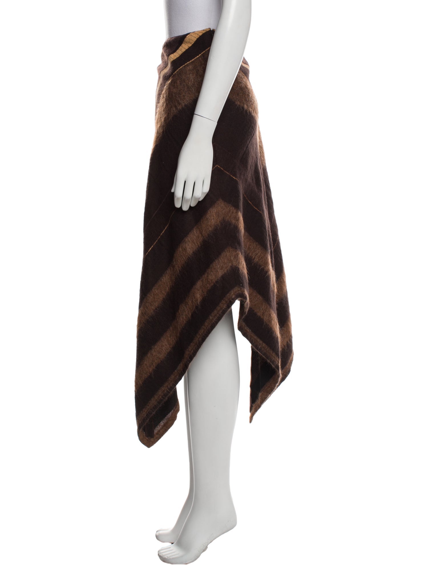 Chloé Wool Midi Length Skirt