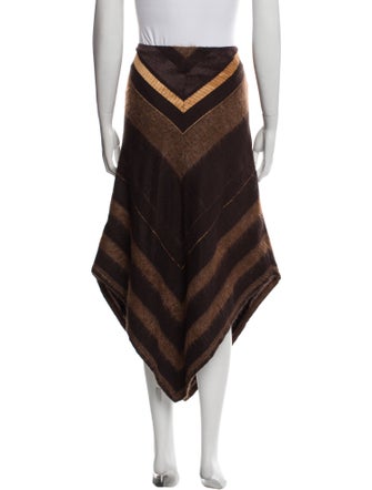 Chloé Wool Midi Length Skirt