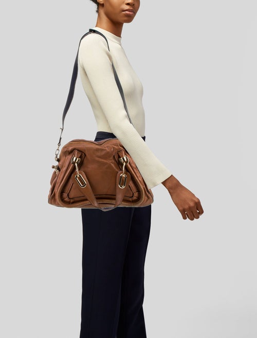 Chloé Leather Top Handle Bag
