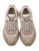 Chloé Patterned Whipstitch Trim Sneakers