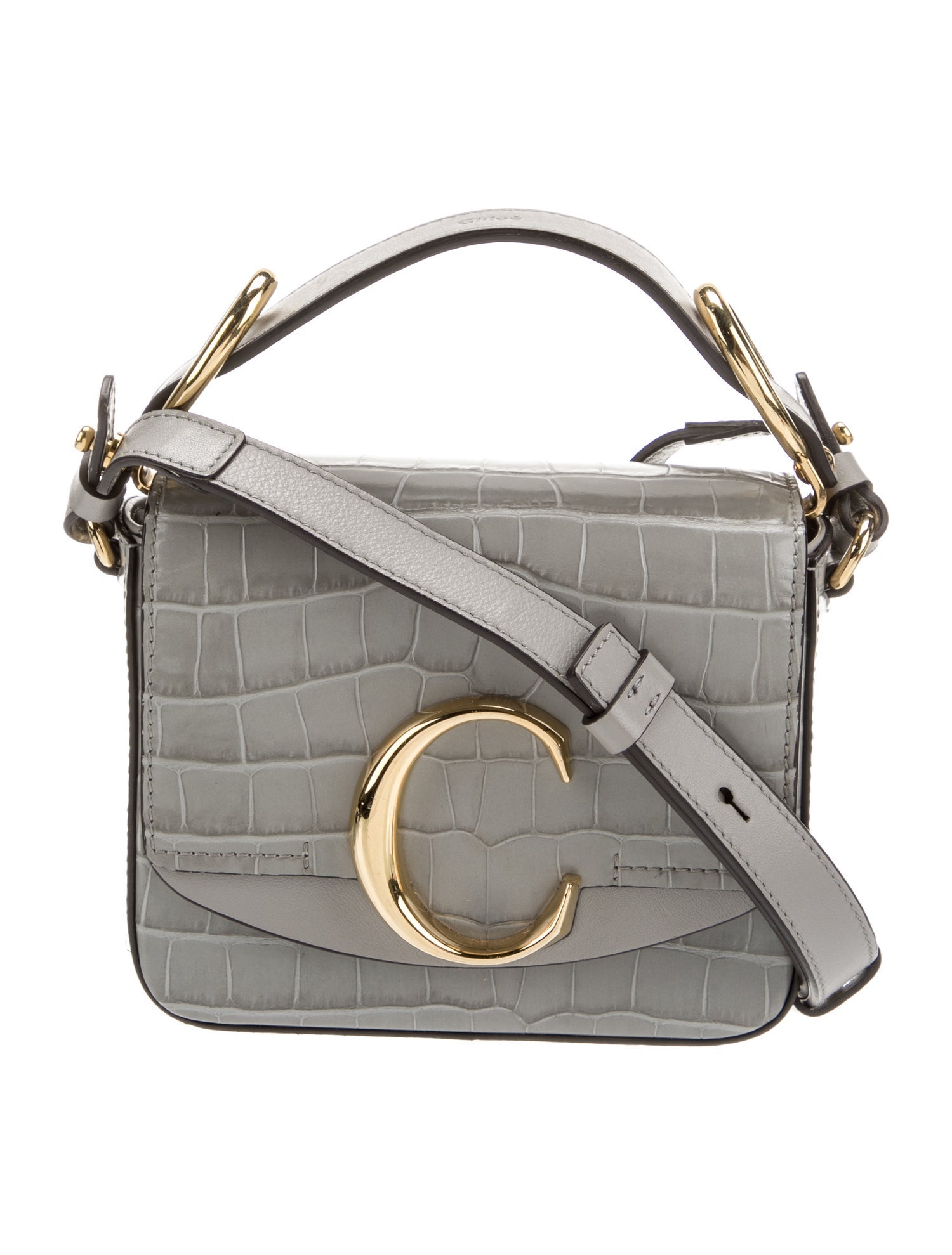 Chloé Leather Top Handle Bag