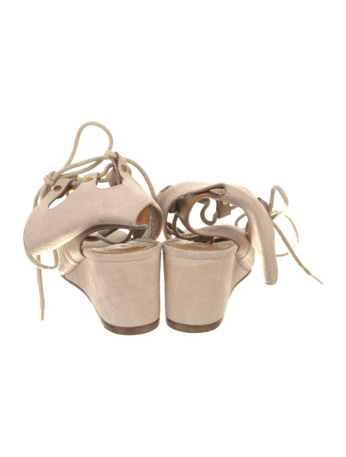 Chloé Suede Lace-Up Boots