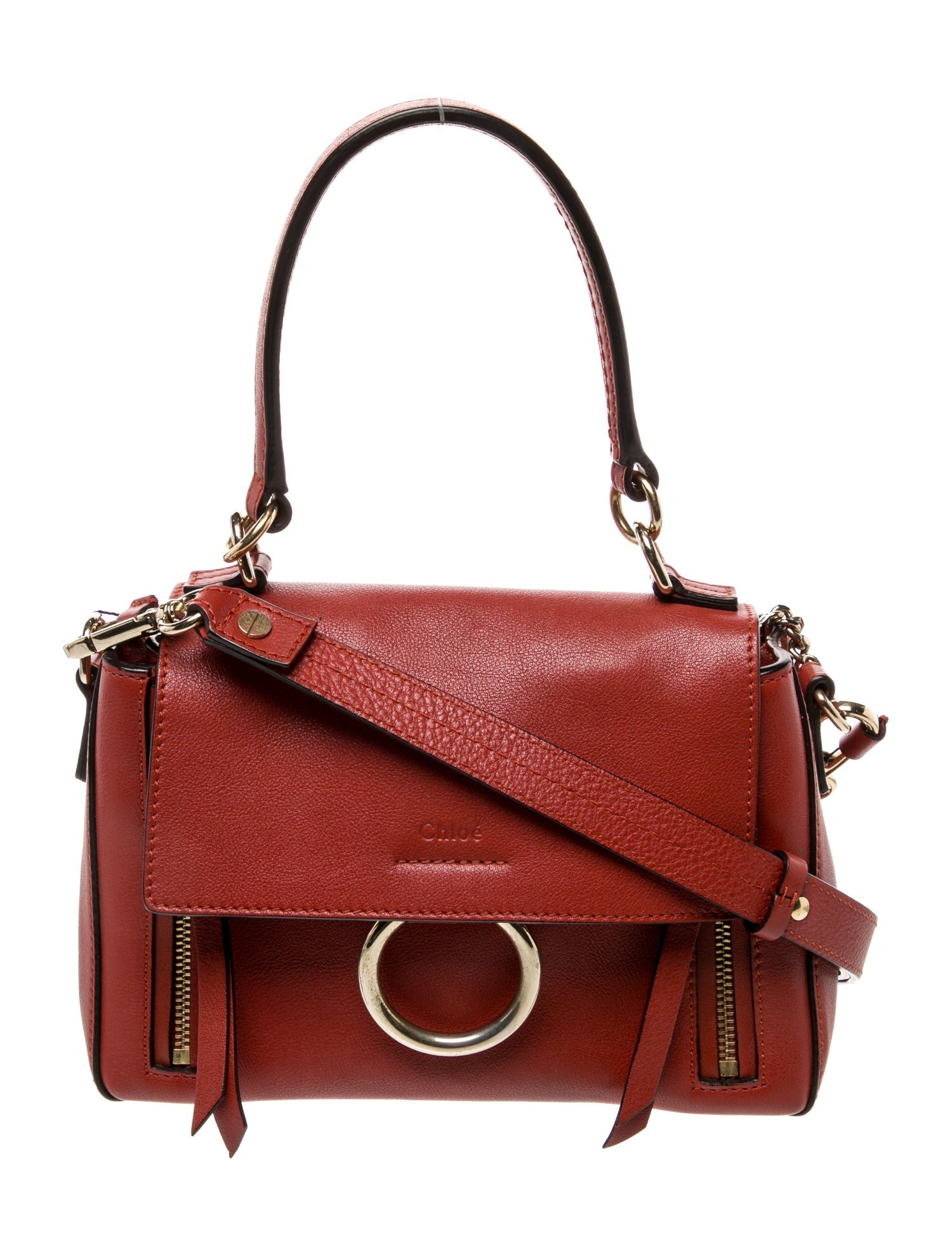 Chloé Leather Top Handle Bag