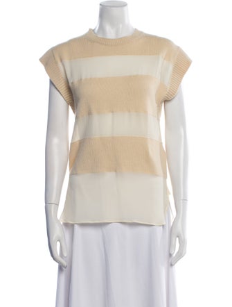 Chloé Virgin Wool Striped Sweater