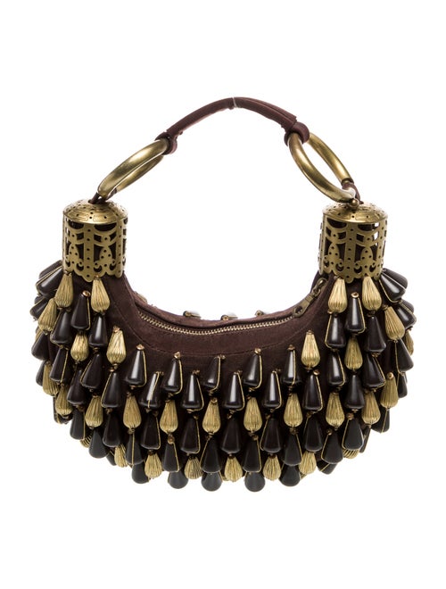 Chloé Canvas Top Handle Bag