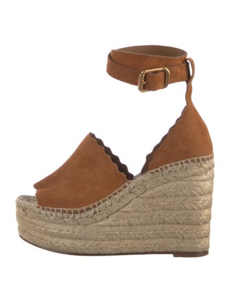 Chloé Suede Espadrilles