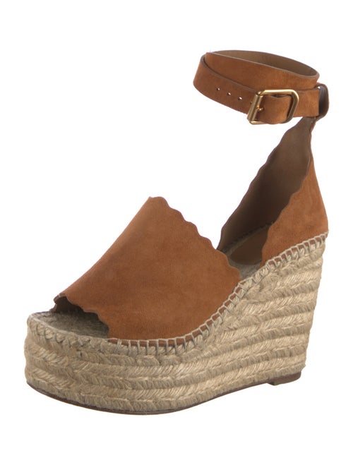 Chloé Suede Espadrilles