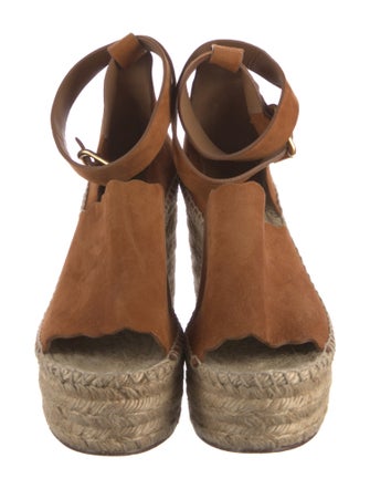 Chloé Suede Espadrilles