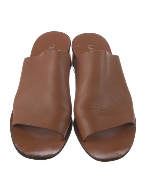 Chloé Leather Slides