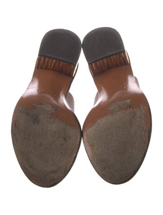 Chloé Leather Slides