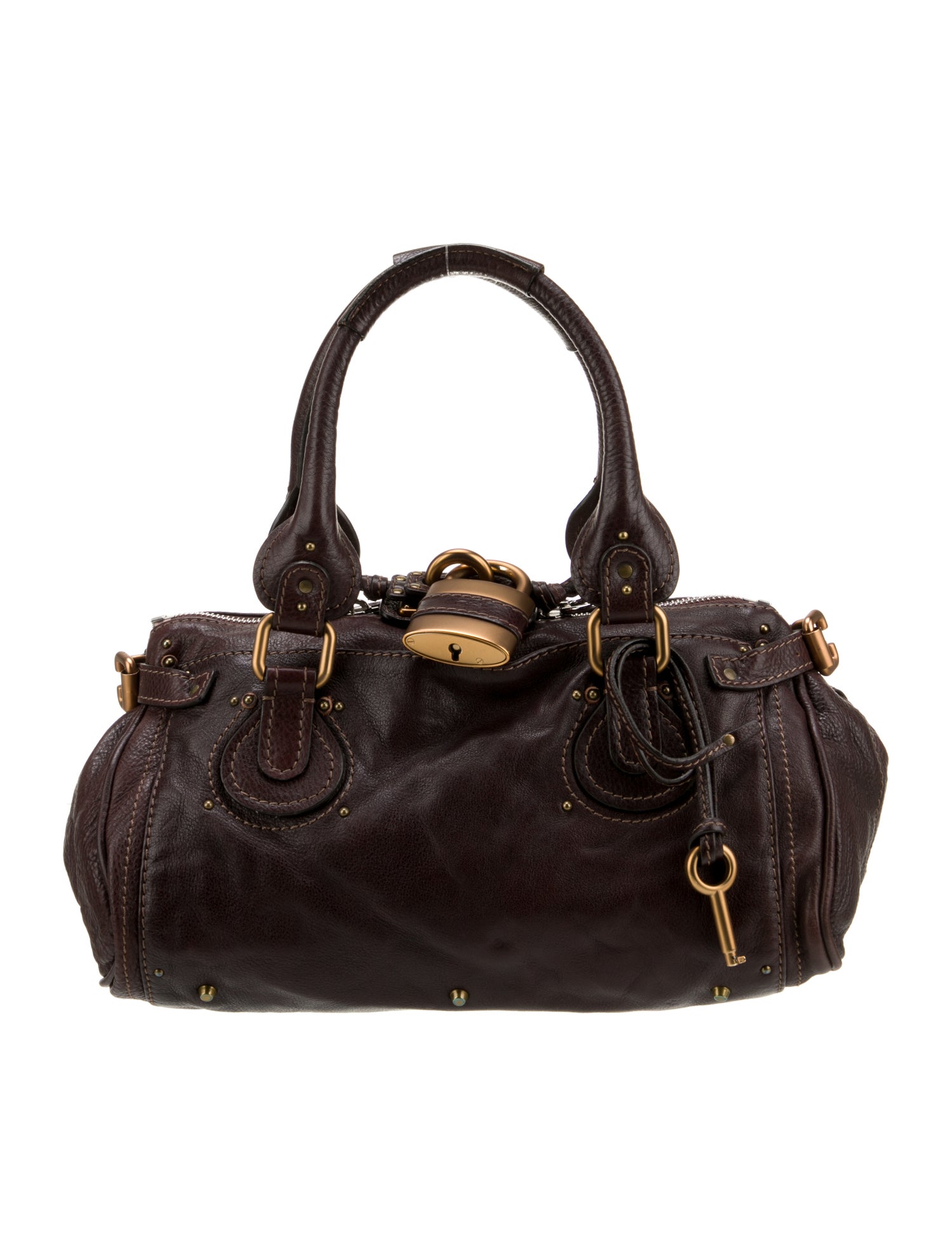 Chloé Leather Paddington bag Medium