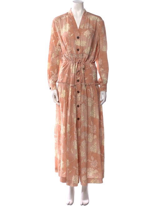 Chloé Silk Long Dress