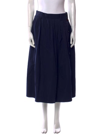 Chloé Ruffle Embellishment Midi Length Skirt