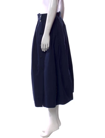 Chloé Ruffle Embellishment Midi Length Skirt