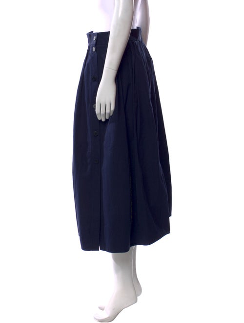 Chloé Ruffle Embellishment Midi Length Skirt