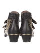 Chloé Leather Studded Accents Boots