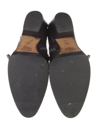 Chloé Leather Studded Accents Boots