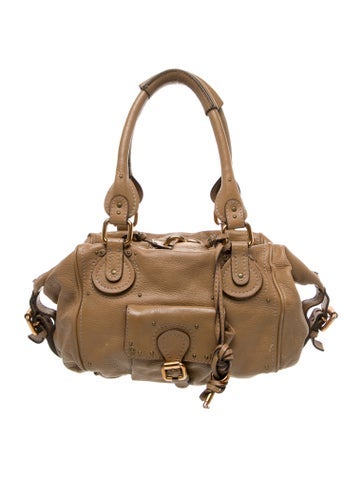 Chloé Handle Bags Leather Paddington